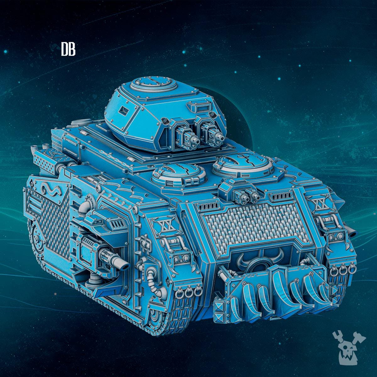 Scylla Legion APC | DakkaDakka | 3d Printed Tabletop Wargames Tank Miniature