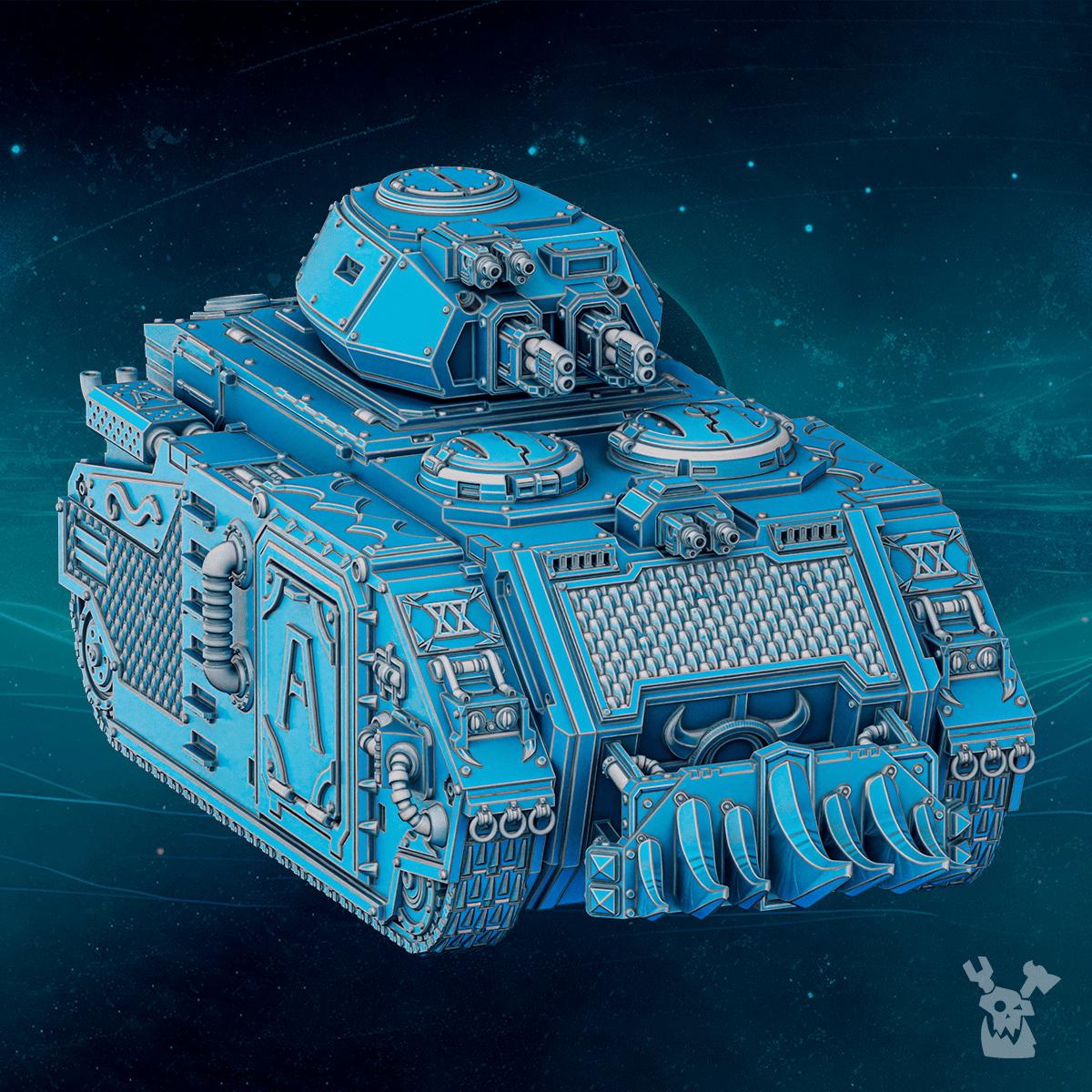 Scylla Legion APC | DakkaDakka | 3d Printed Tabletop Wargames Tank Miniature