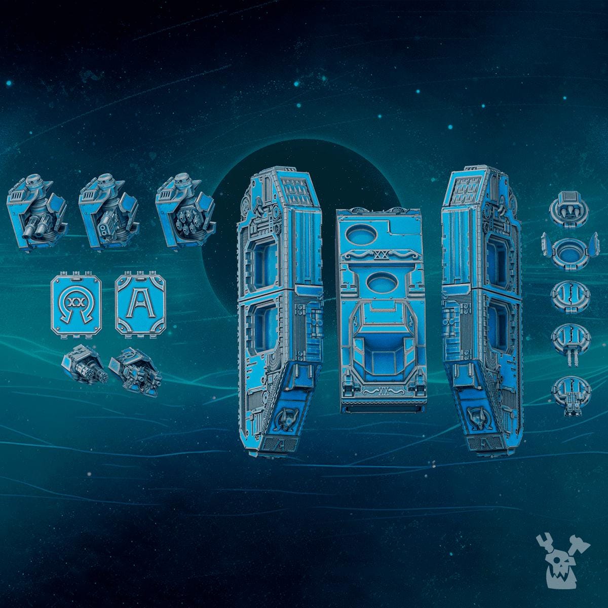 Scylla Legion ASV by DakkaDakka | 3d Printed Tabletop Wargames Miniature