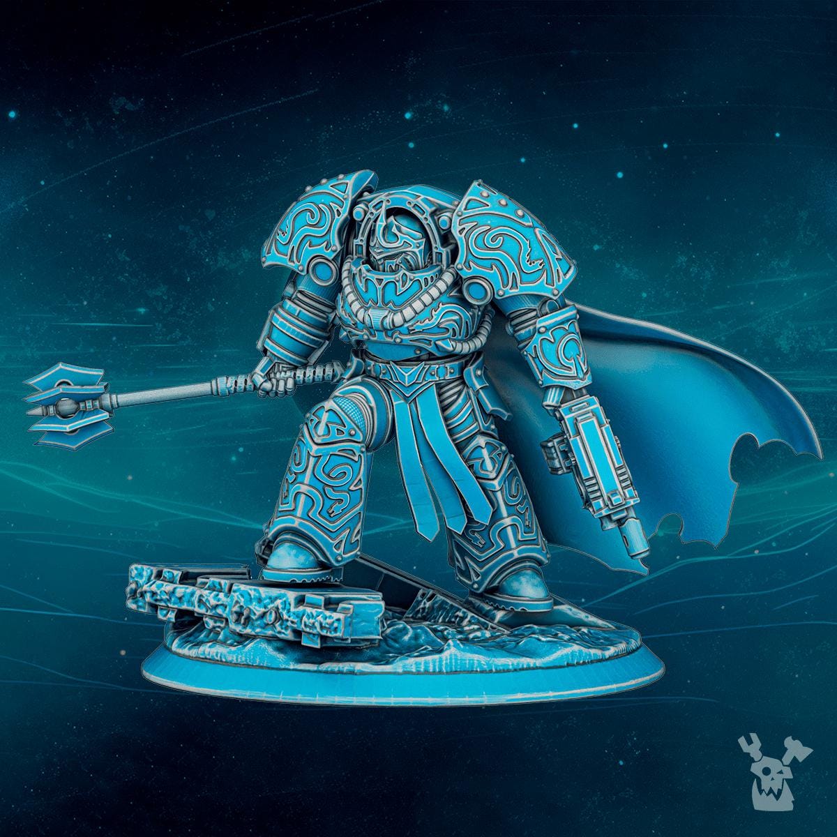 Scylla Lord-Master Agemon | DakkaDakka | 3d Printed Tabletop Wargames Miniature