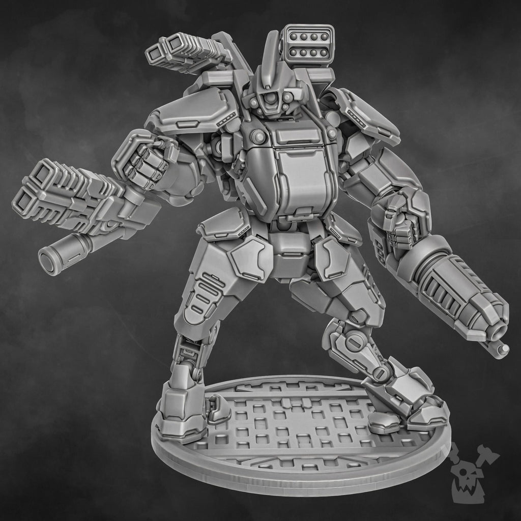 Blitz Mech Suits by DakkaDakka | 3d Printed Tabletop Wargames Model