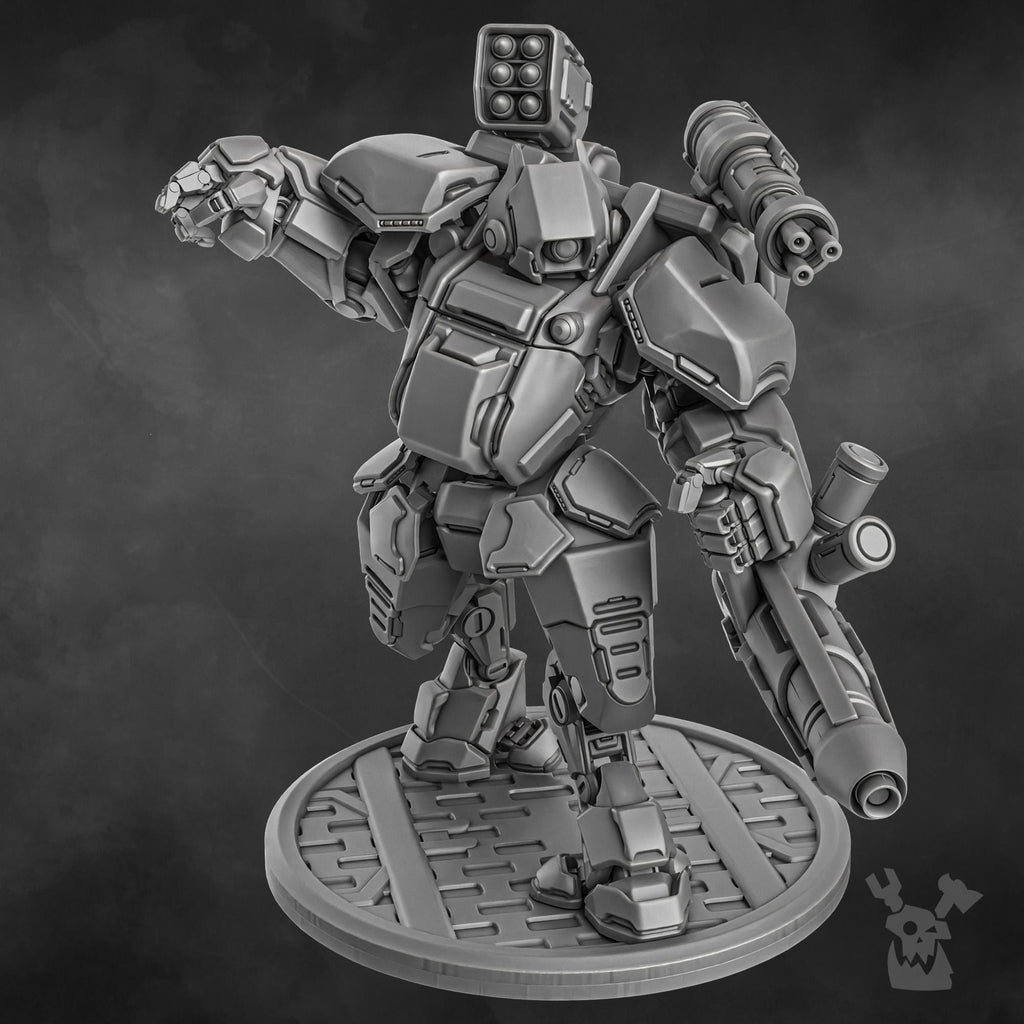 Blitz Mech Suits by DakkaDakka | 3d Printed Tabletop Wargames Model
