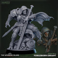 Forgeborn Errant | Mammoth Factory | 3d Printed TTRPG Miniature