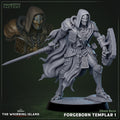 Forgeborn Templars | Mammoth Factory | 3d Printed TTRPG Miniature