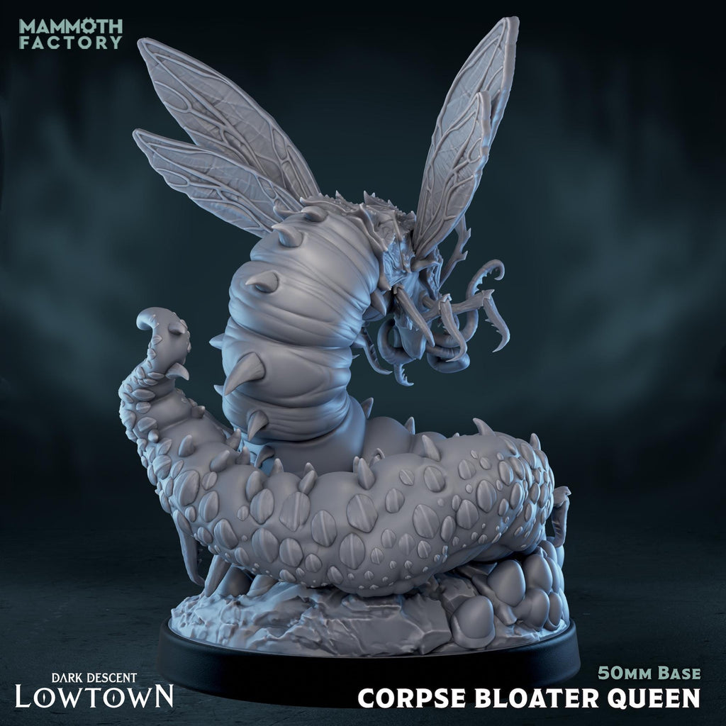 Corpse Bloater Queen | Mammoth Factory | 3d Printed TTRPG Monster Miniature