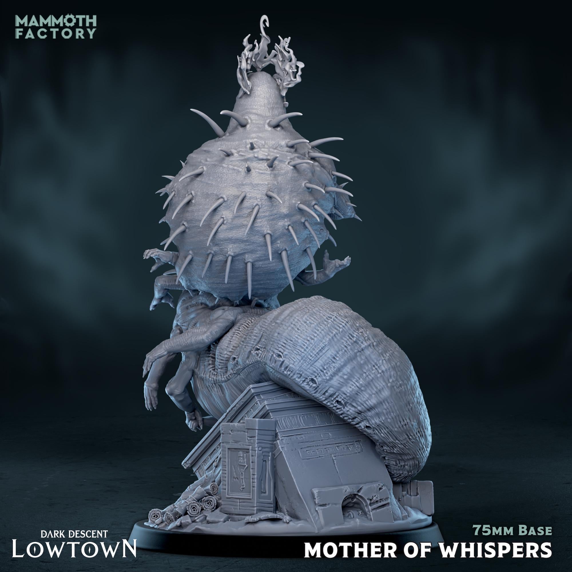 Mother of Whispers | Mammoth Factory | 3d Printed TTRPG Monster Miniature