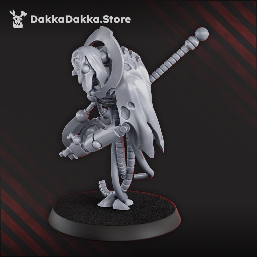 Iron Executioner Squad | 3d Printed Tabletop Wargames Proxy Models for Grimdark Future Robot Legions