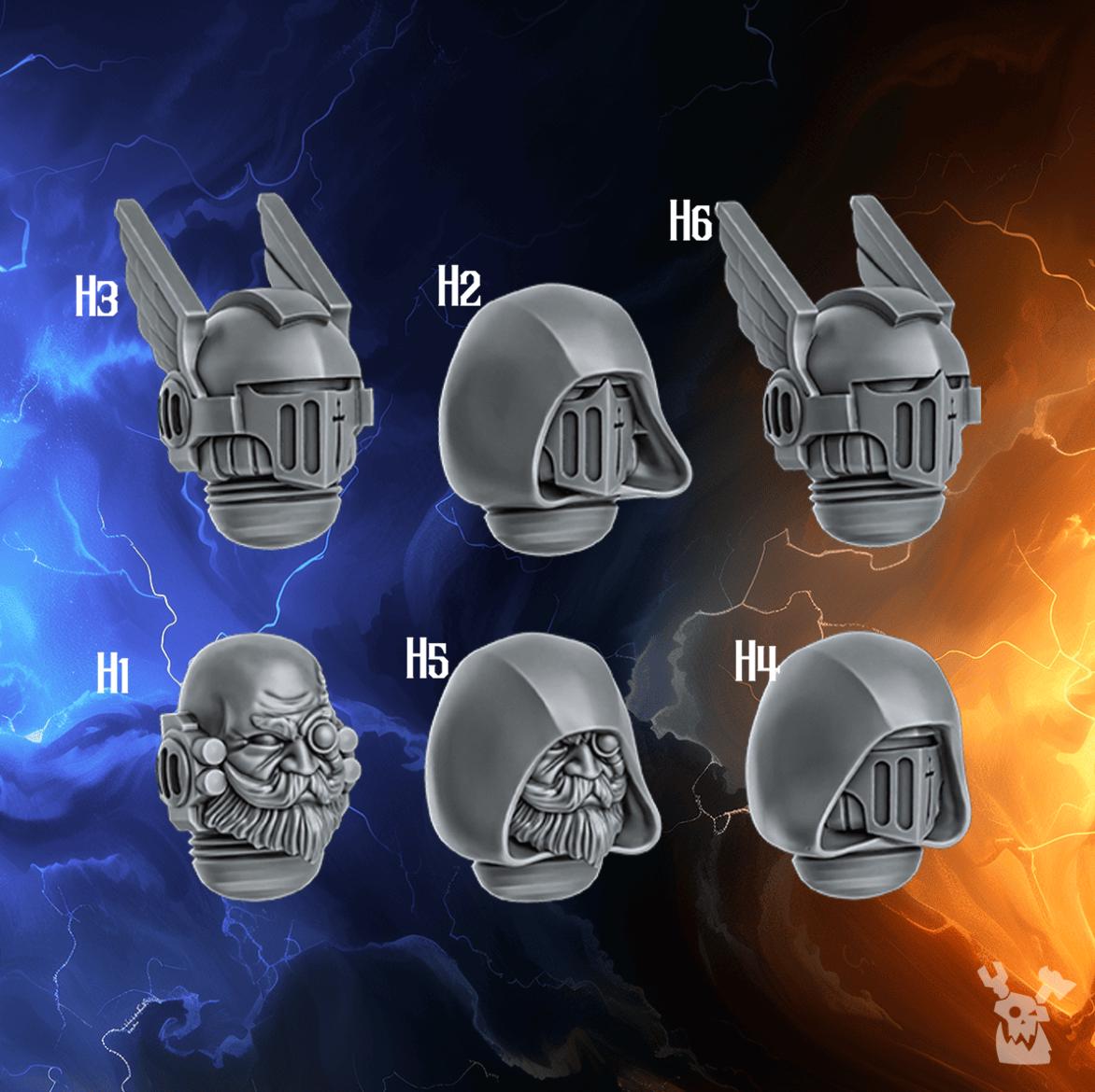 Knights of the Circle Easy-to-build Squad | DakkaDakka | 3d Printed Wargame Proxy Model