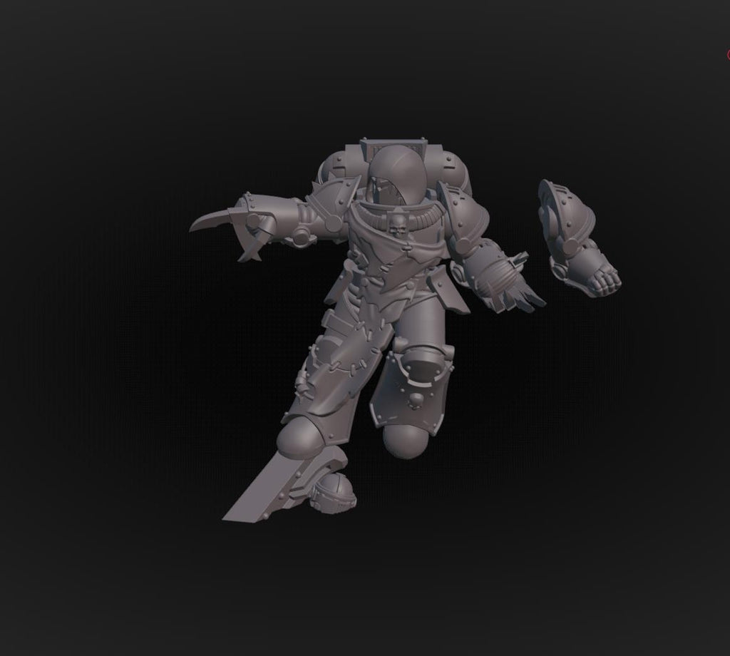 Noctis Horrors Justiciar | DakkaDakka | 3d Printed Wargame Model