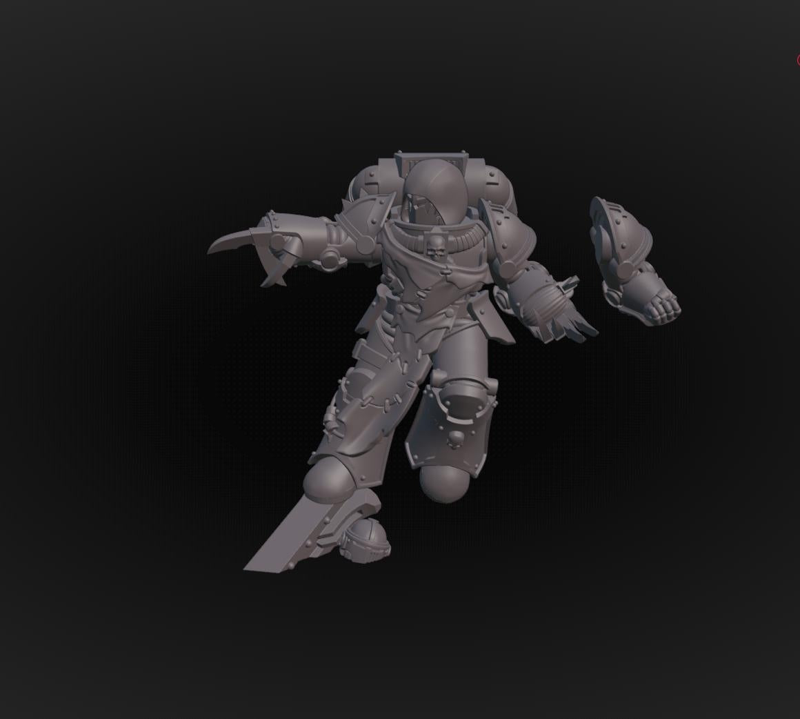 Noctis Horrors Justiciar | DakkaDakka | 3d Printed Wargame Model