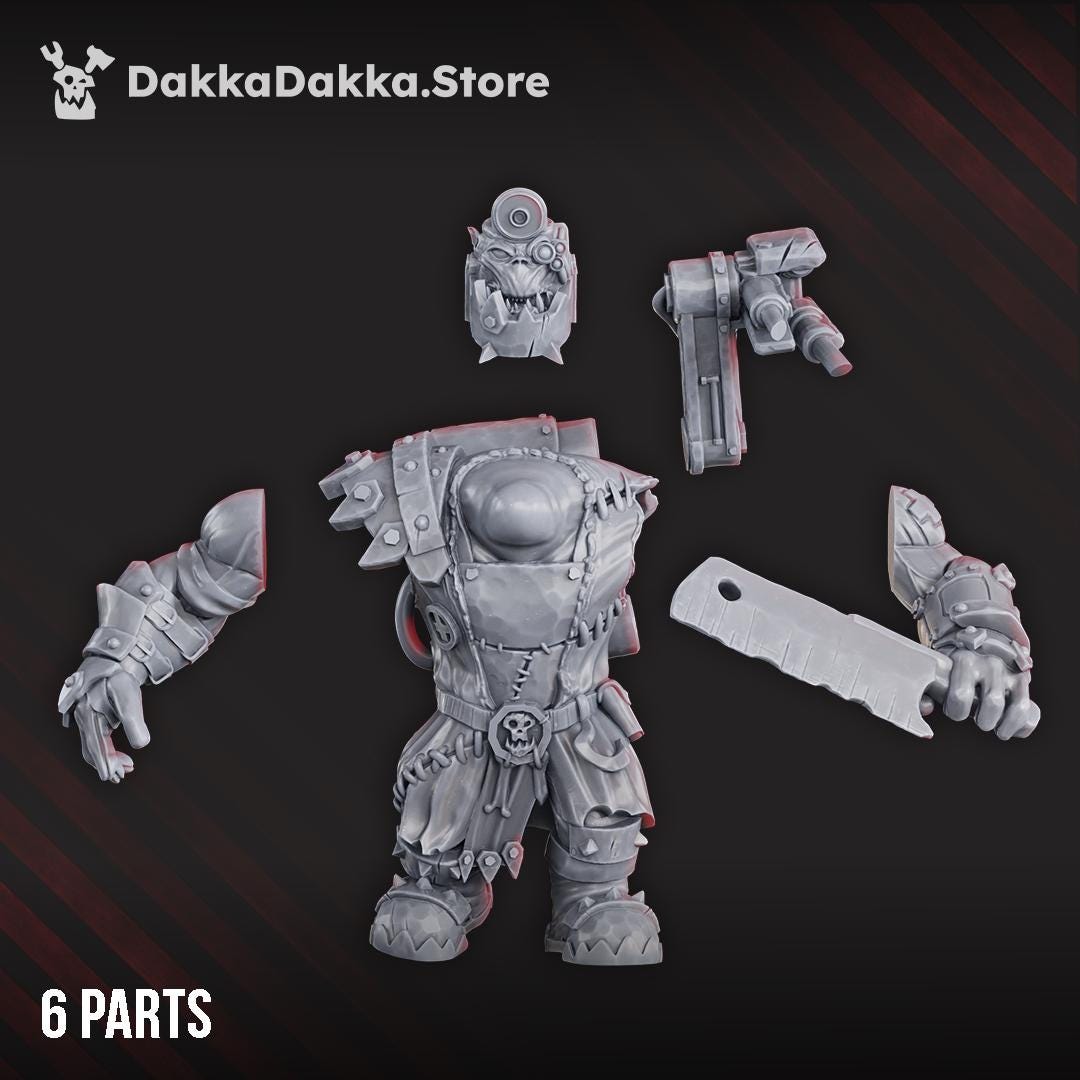 Medic Boy Orc Marauder | DakkaDakka | 3d Printed Tabletop Wargames Proxy Model