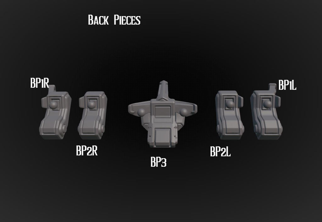 Blitz Mech Suits by DakkaDakka | 3d Printed Tabletop Wargames Model