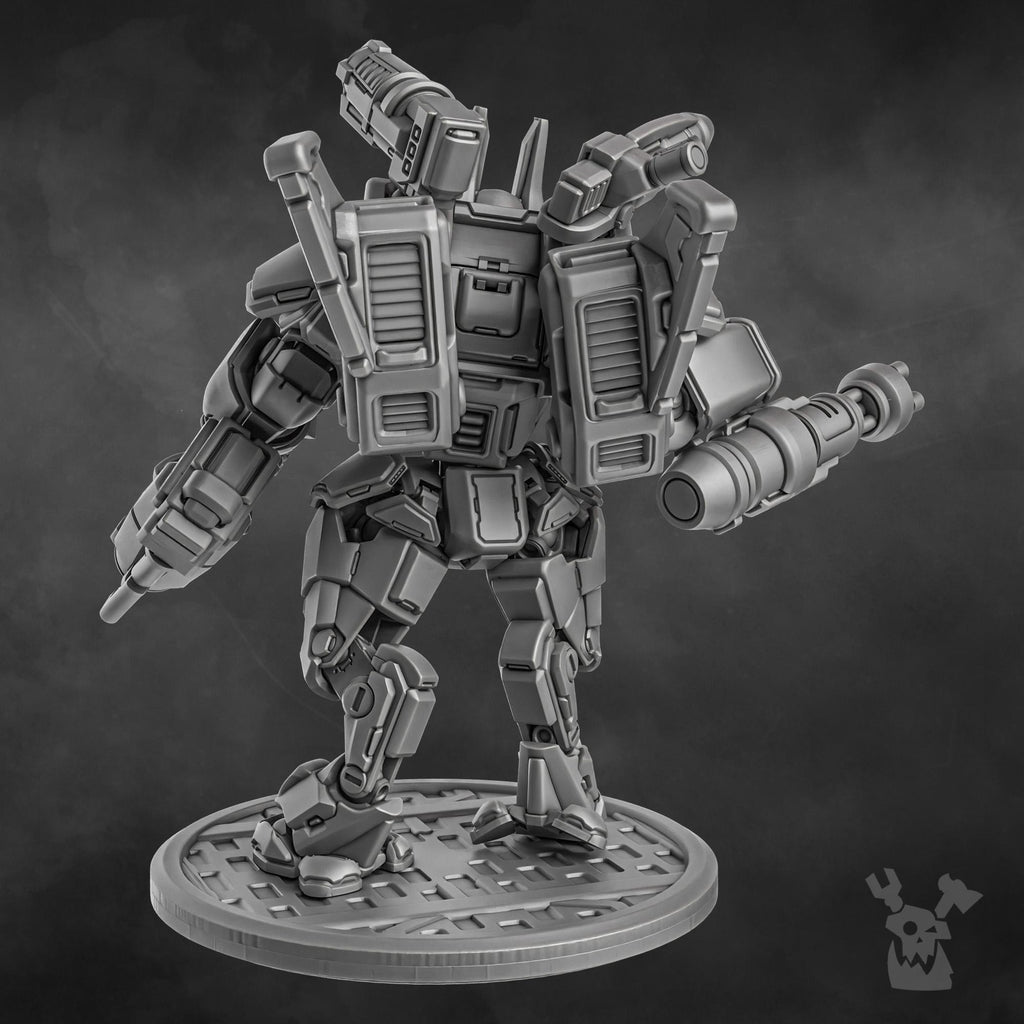 Blitz Mech Suits by DakkaDakka | 3d Printed Tabletop Wargames Model