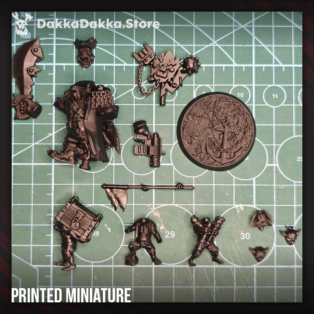 Kap'n Blaaady Beard | DakkaDakka | 3d Printed Tabletop Wargames Proxy Model