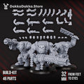 Orc Marauders Assembly Kit | DakkaDakka | 3d Printed Wargame Proxy Models