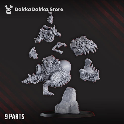Arzott Da Toot on Supahog | DakkaDakka | 3d Printed Tabletop Wargames Proxy Model