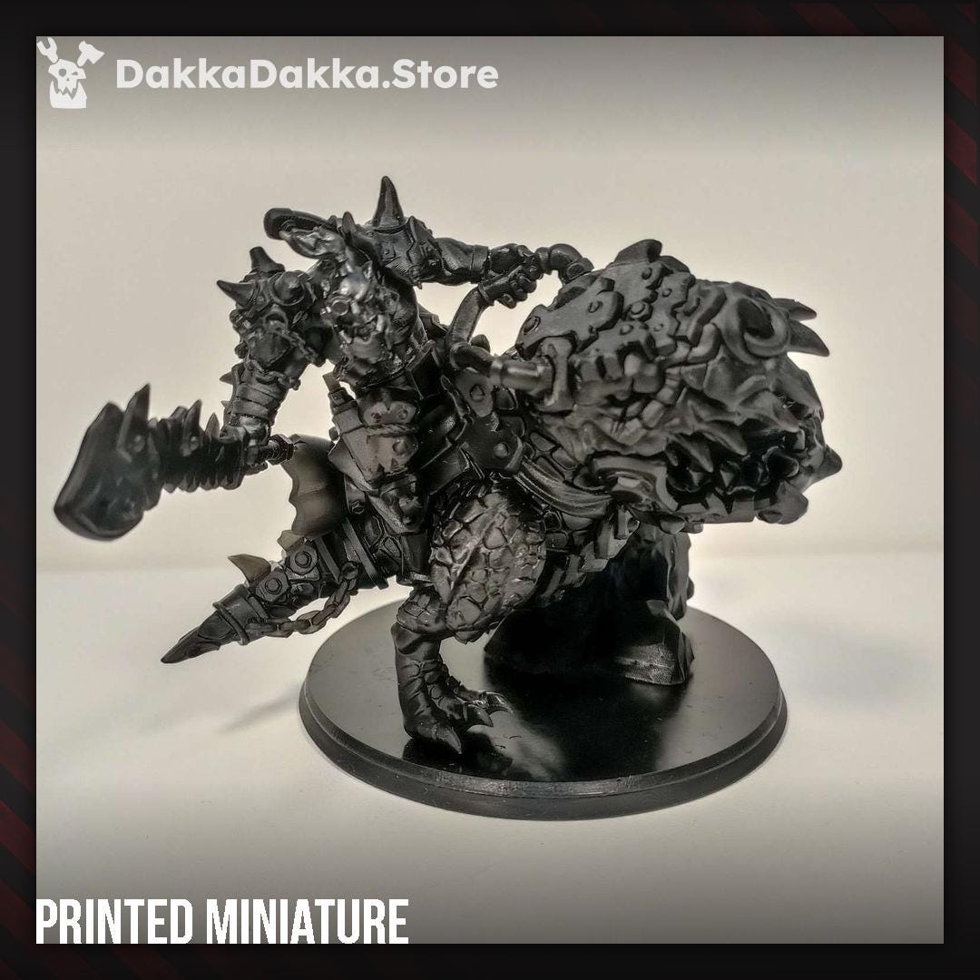 Arzott Da Toot on Supahog | DakkaDakka | 3d Printed Tabletop Wargames Proxy Model