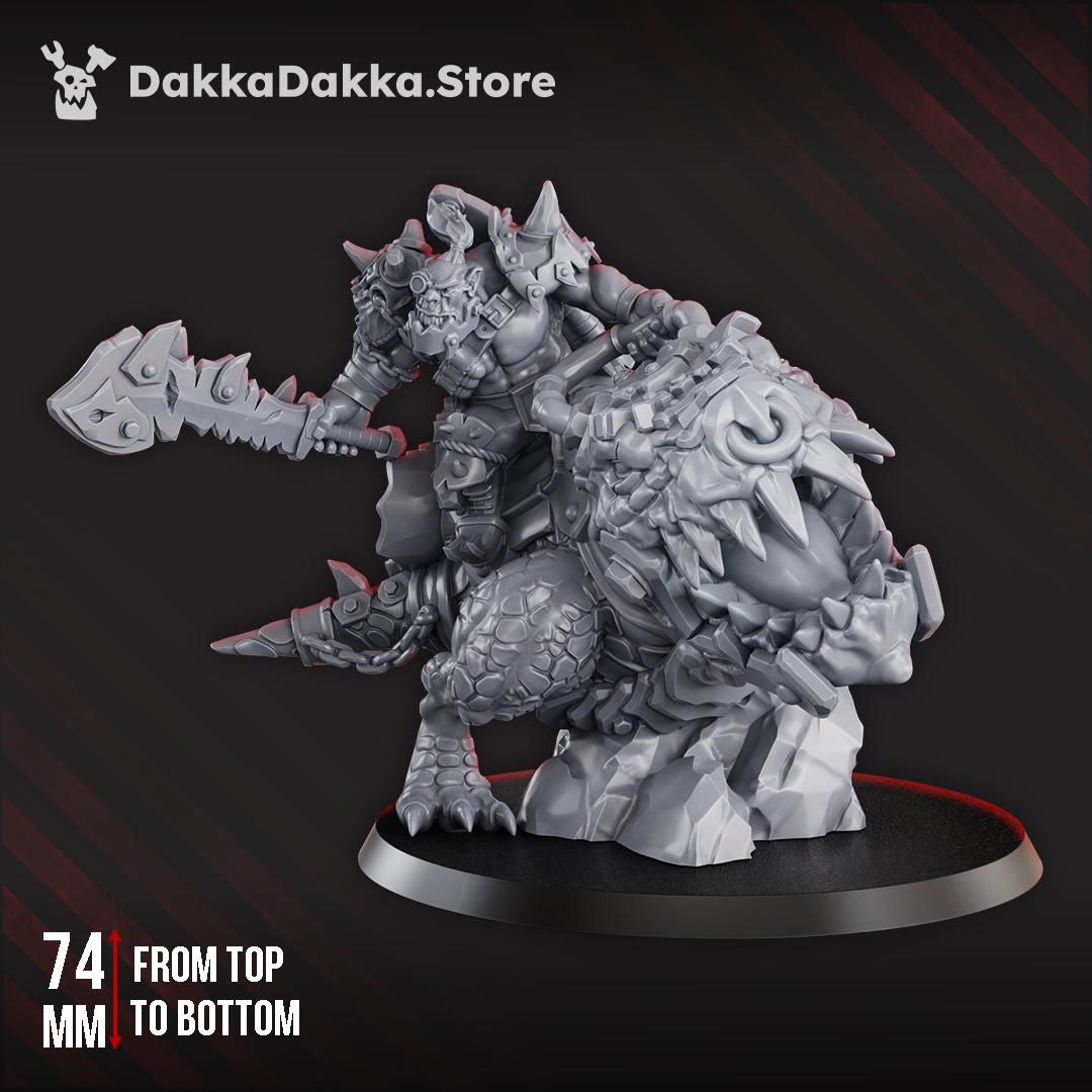 Arzott Da Toot on Supahog | DakkaDakka | 3d Printed Tabletop Wargames Proxy Model