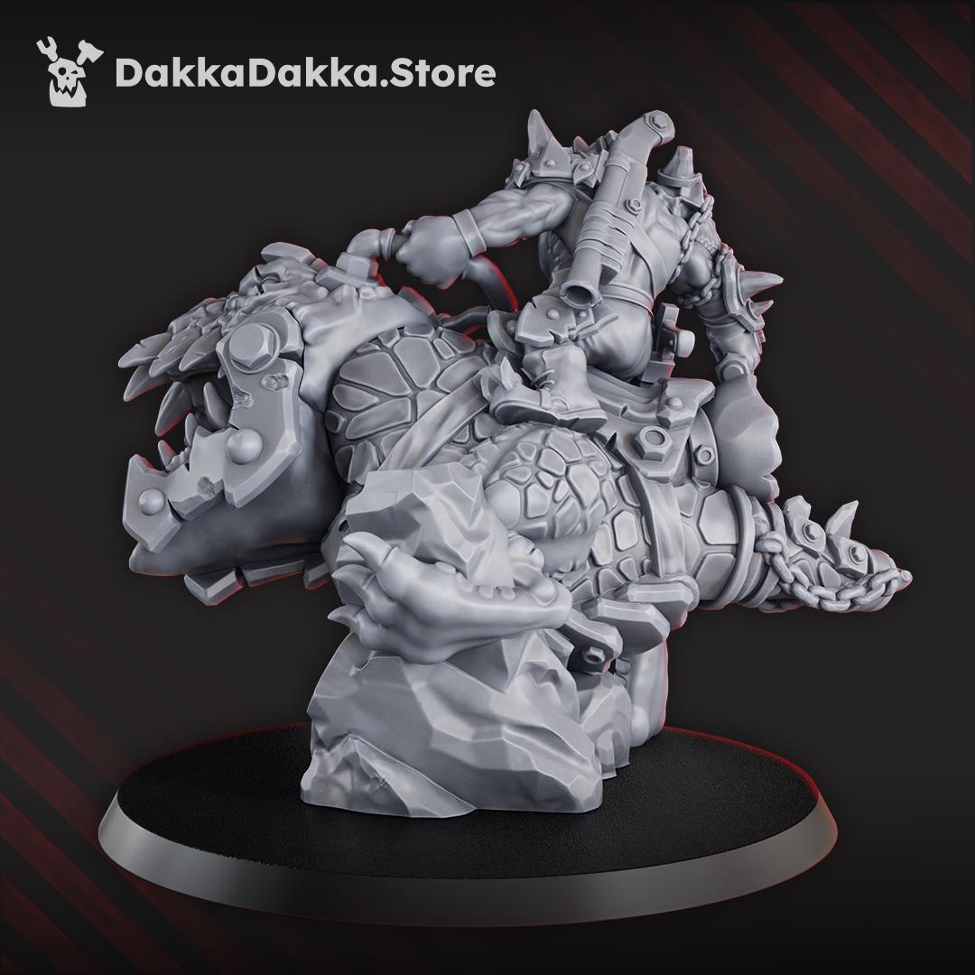 Arzott Da Toot on Supahog | DakkaDakka | 3d Printed Tabletop Wargames Proxy Model