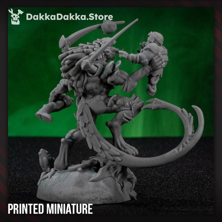 Sporemorph Hunter | DakkaDakka | 3d Printed Tabletop Wargames Model