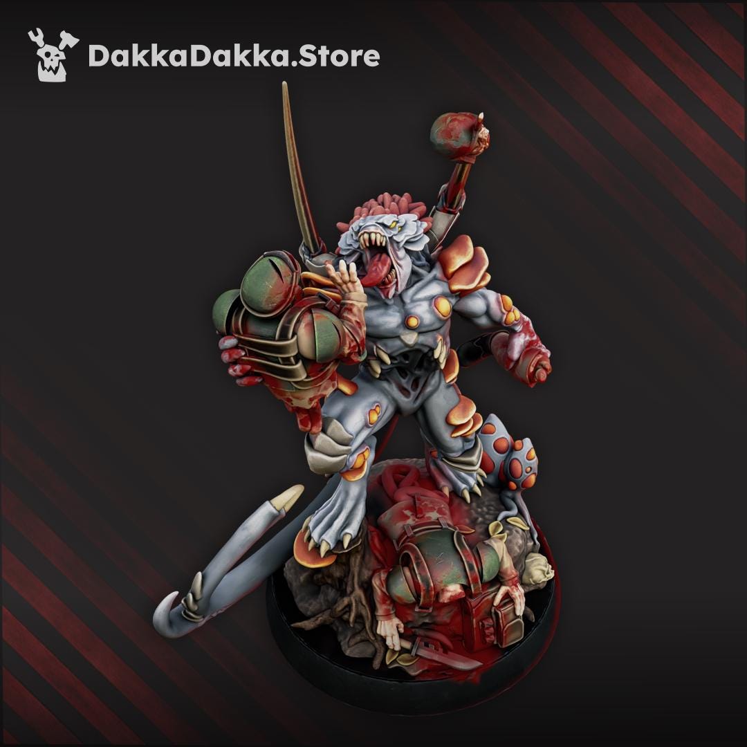 Sporemorph Hunter | DakkaDakka | 3d Printed Tabletop Wargames Model