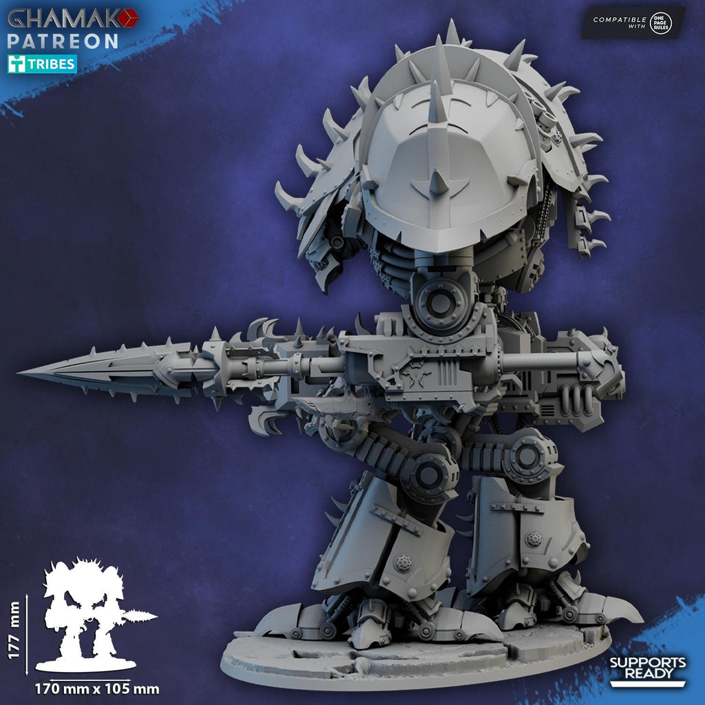 Hellspire Titan | Ghamak | 3d Printed Tabletop Wargames Model
