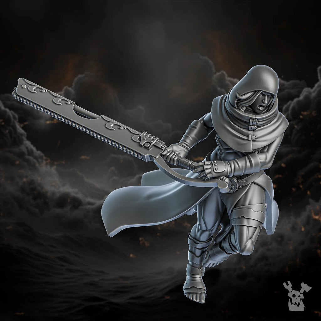 Maidens of Praesidium Squad | DakkadakkaStore | 3d Printed Wargames Models
