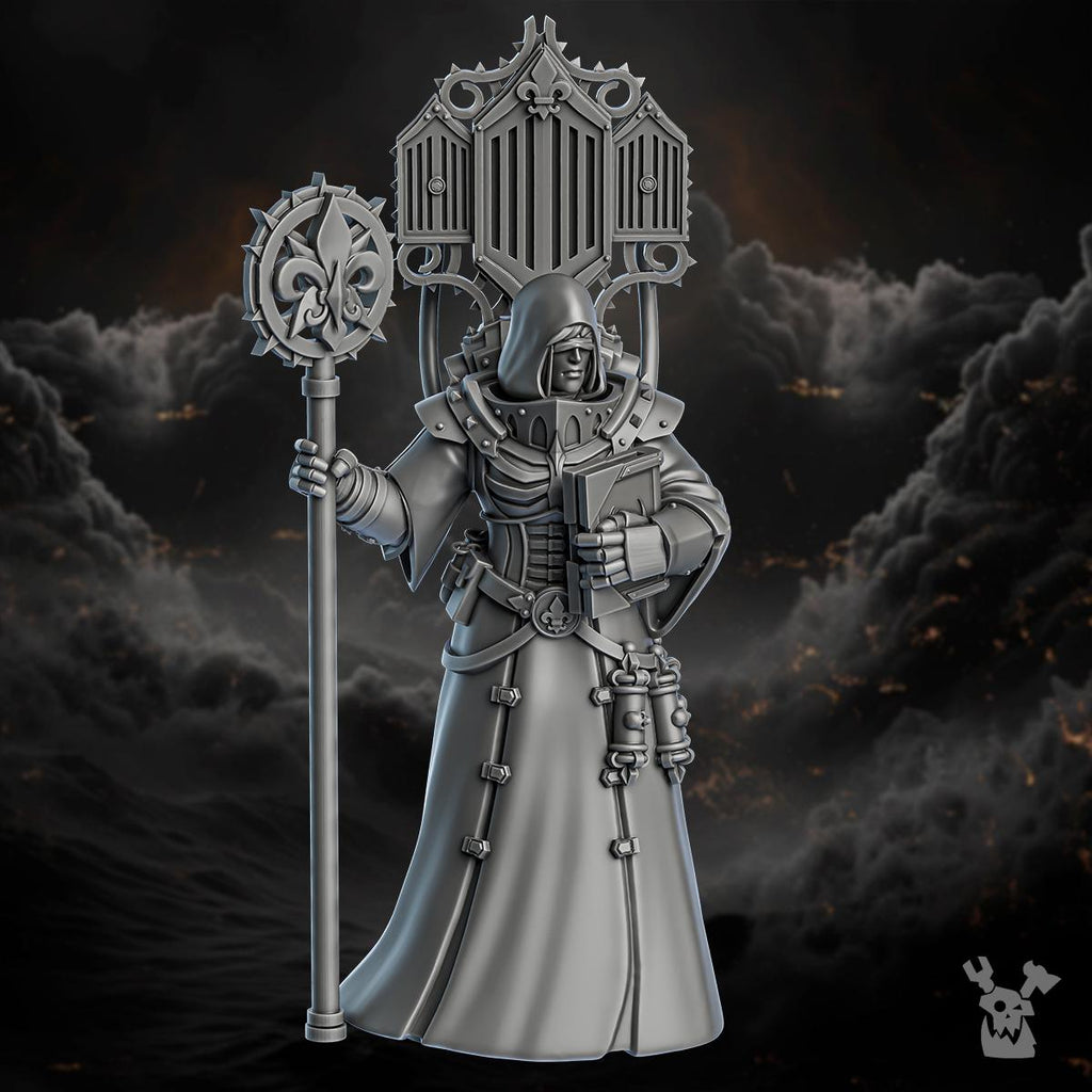 Order of Repentance Herald | DakkaDakka | 3d Printed Tabletop Wargames Miniature