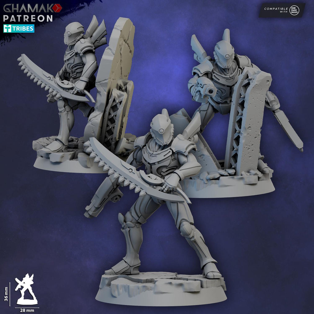 Zai-Moruun (Claws of the Unbroken) | Ghamak | 3d Printed Tabletop Wargames Miniatures