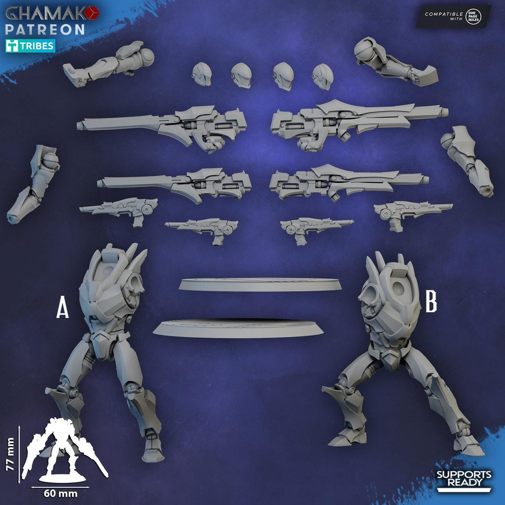 Vorash Grymn Fire Bastion | Ghamak | 3d Printed Tabletop Wargames Miniatures