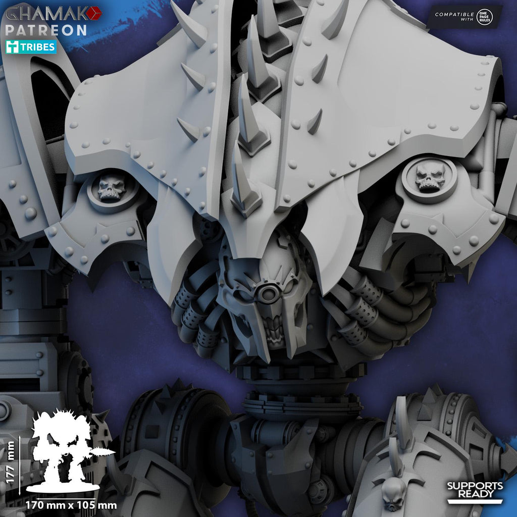 Hellspire Titan | Ghamak | 3d Printed Tabletop Wargames Model