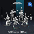 Praetorii Squad | Artel W | 3d Printed Tabletop Wargames Model
