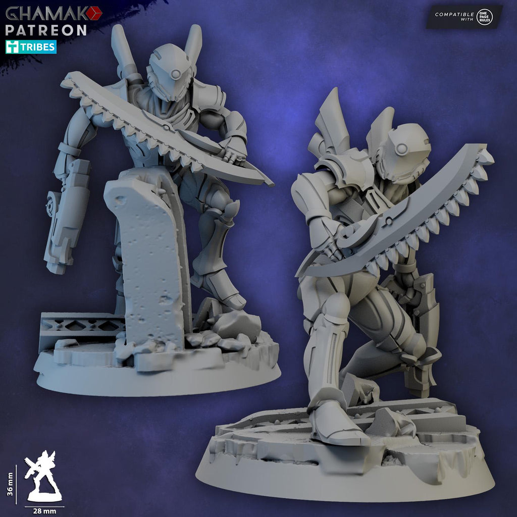 Zai-Moruun (Claws of the Unbroken) | Ghamak | 3d Printed Tabletop Wargames Miniatures