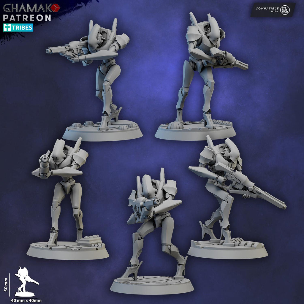 Shard Wardens | Ghamak | 3d Printed Tabletop Wargames Miniatures