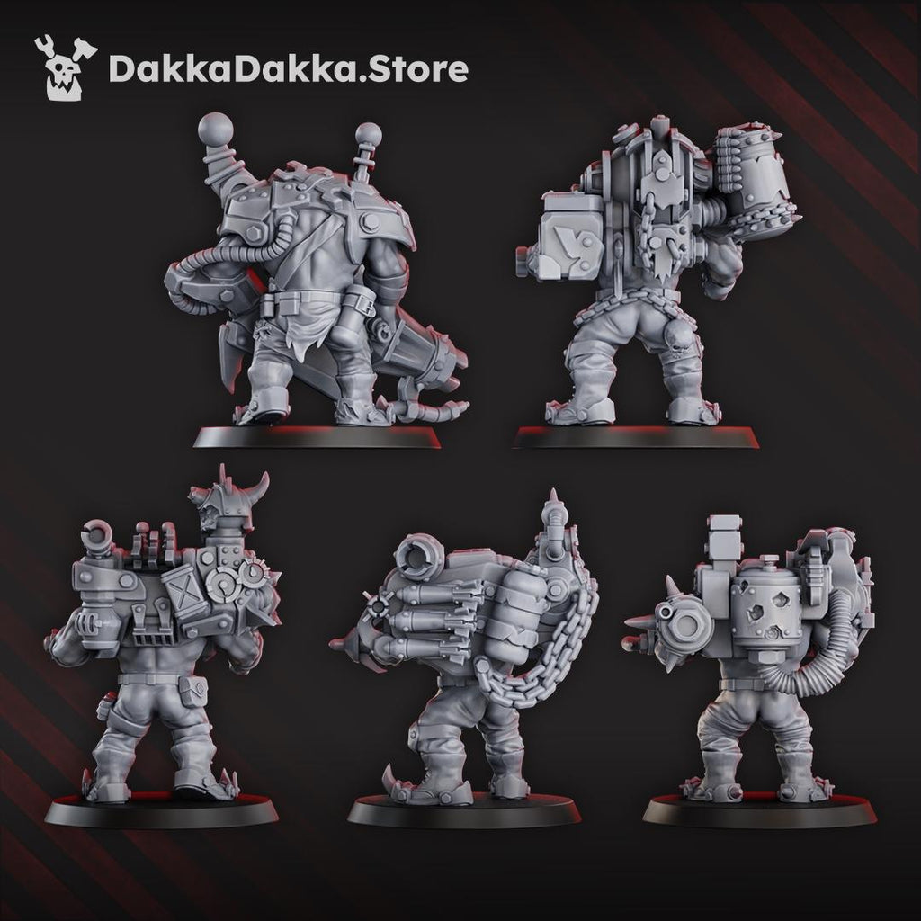 Orc Maraderz Mob | DakkaDakka | 3d Printed Tabletop Wargames Miniatures