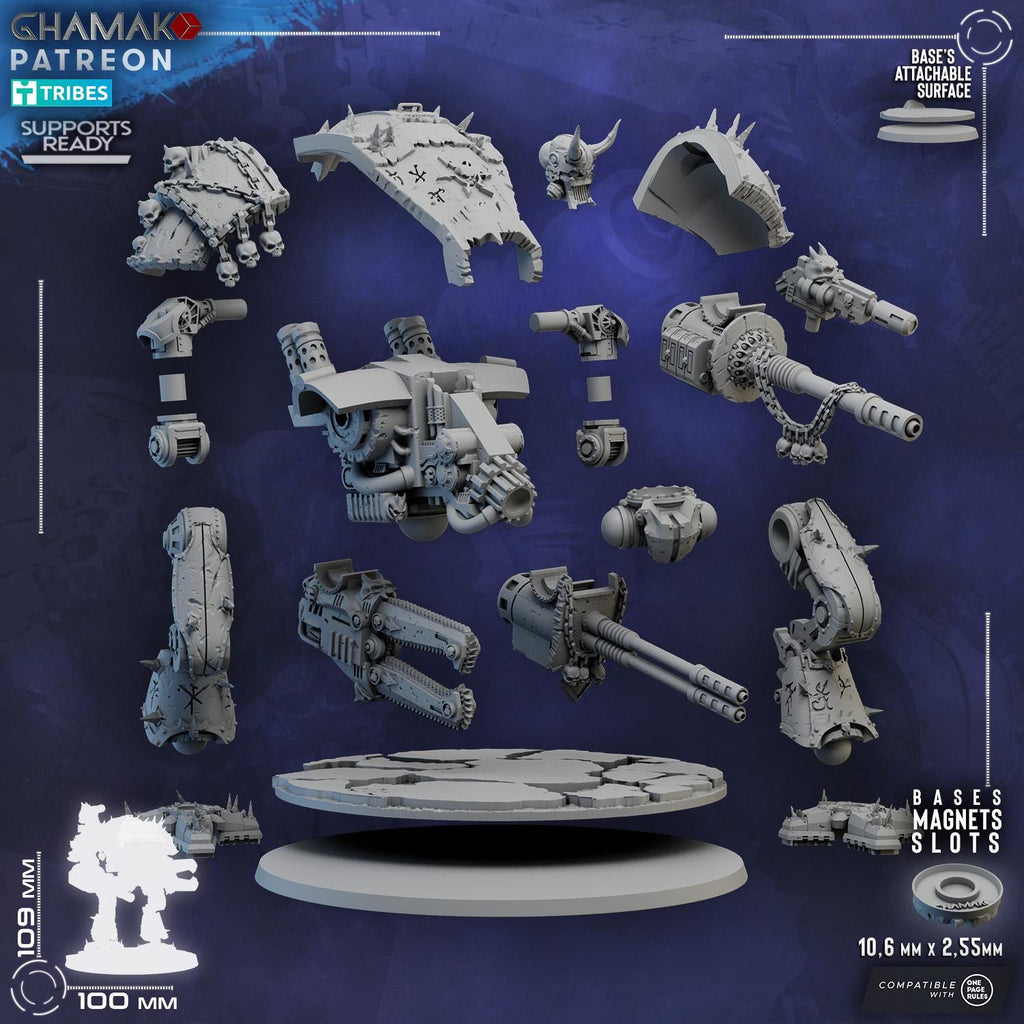 Hell Hound | Ghamak | 3d Printed Tabletop Wargames Model