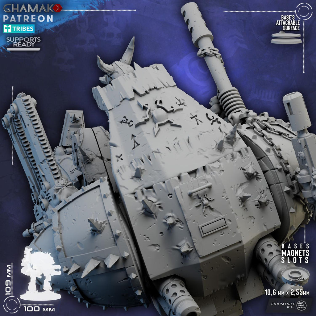 Hell Hound | Ghamak | 3d Printed Tabletop Wargames Model