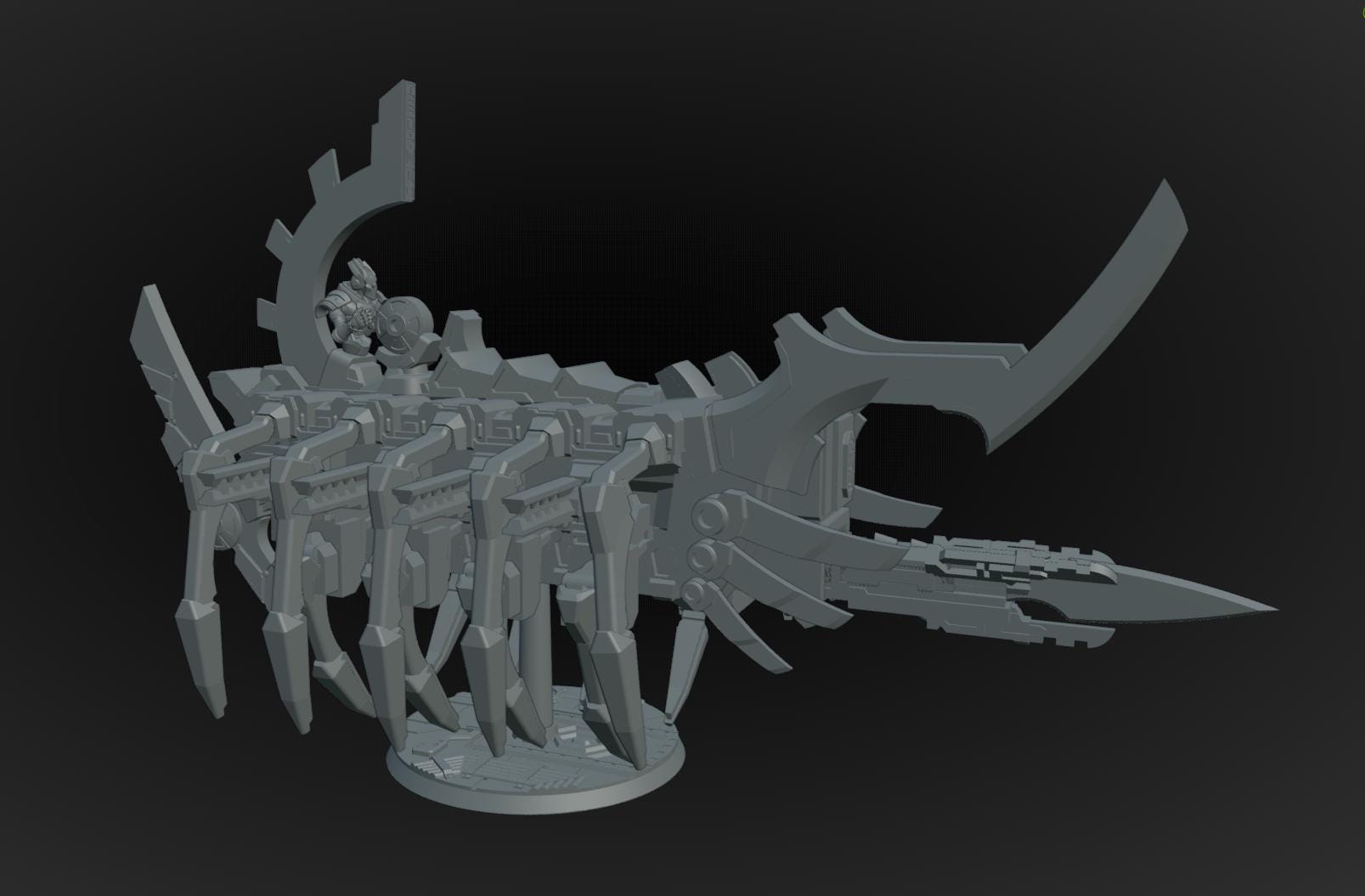 Ark of Death | Ghamak | 3d Printed Tabletop Wargames Model