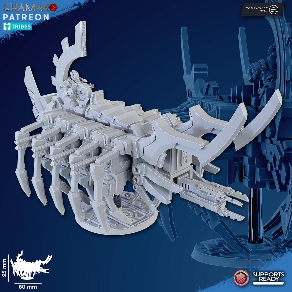 Ark of Death | Ghamak | 3d Printed Tabletop Wargames Model