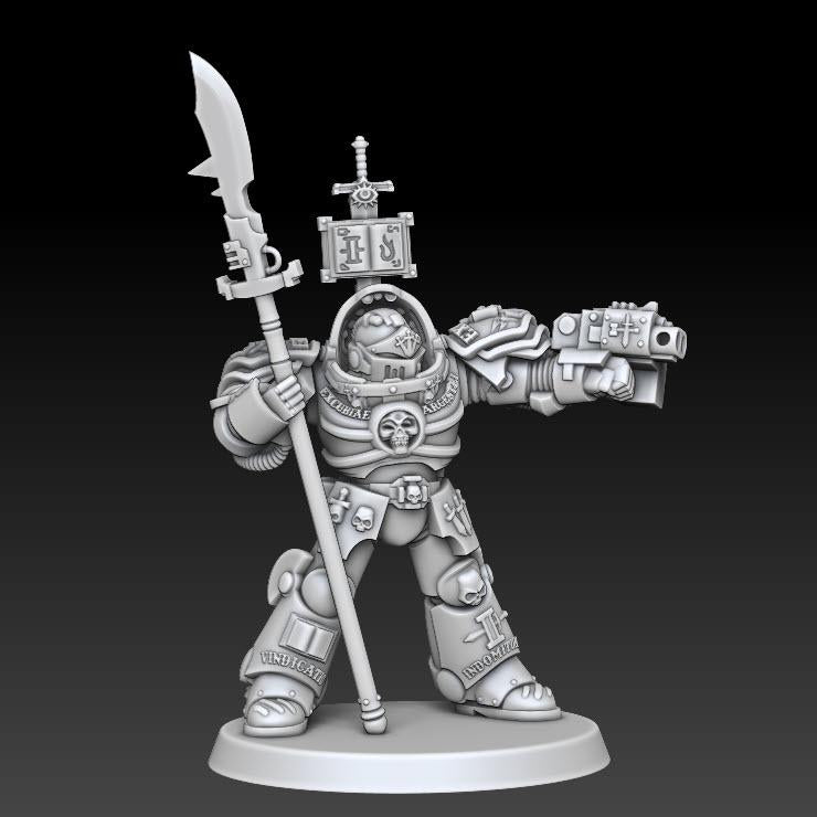 Silver Wardens Heavy Exterminatus | DMG Minis | 3d Printed Tabletop Wargames Models