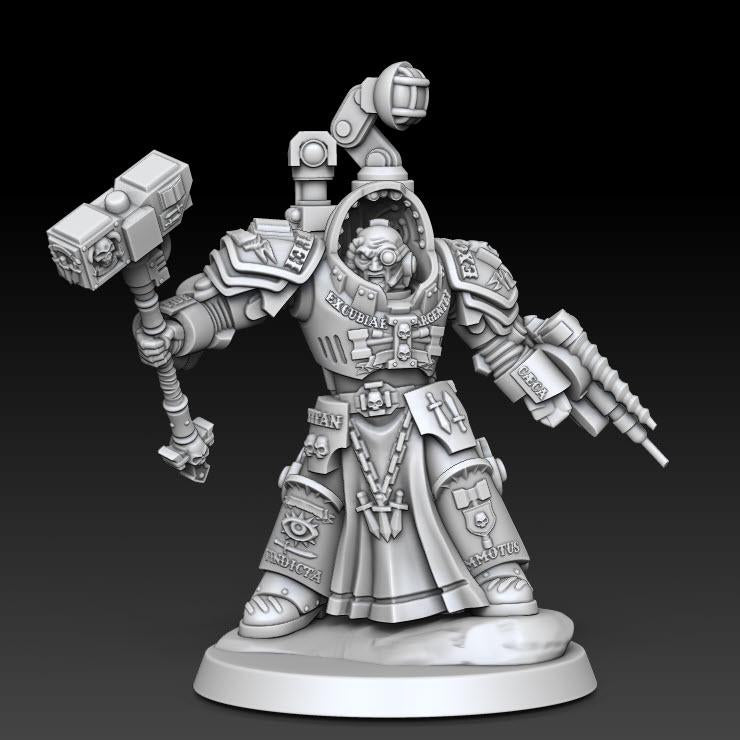 Silver Wardens Heavy Exterminatus | DMG Minis | 3d Printed Tabletop Wargames Models