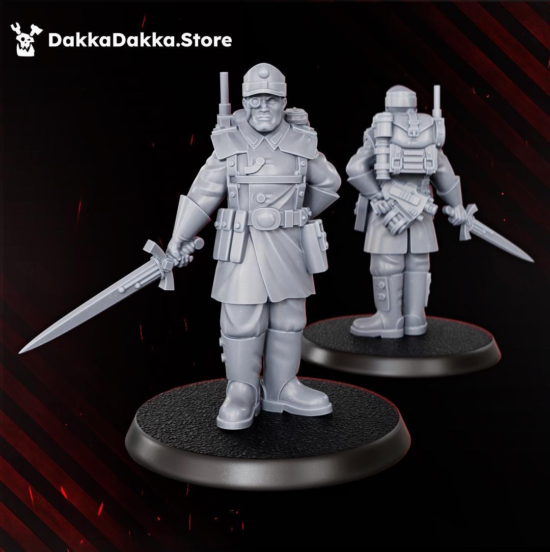 Doomsday Infantry Squad | DakkaDakkaStore Resin Proxies for Table Top Wargaming
