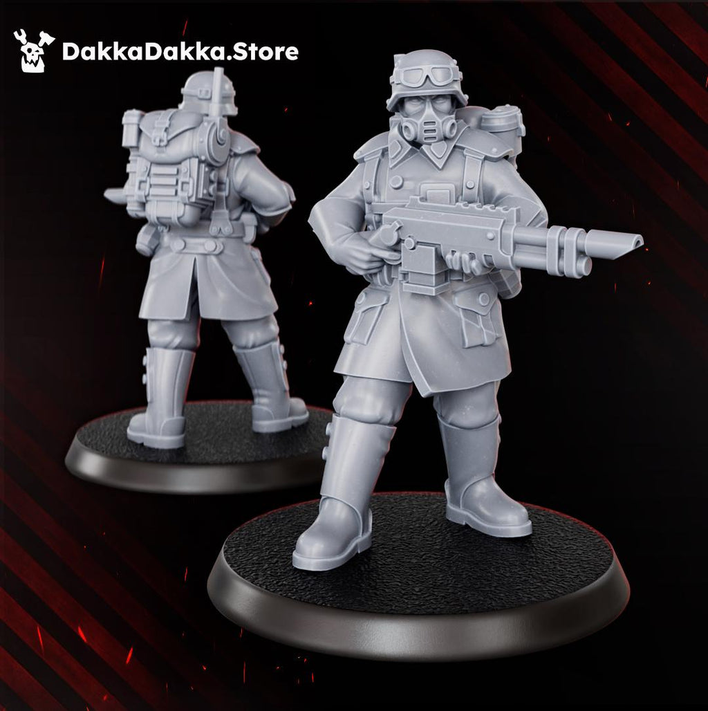 Doomsday Infantry Squad | DakkaDakkaStore Resin Proxies for Table Top Wargaming