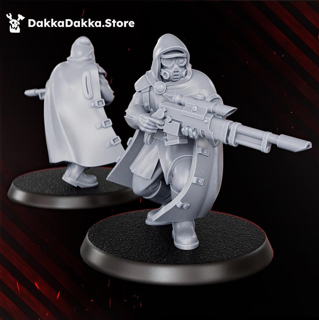 Doomsday Infantry Squad | DakkaDakkaStore Resin Proxies for Table Top Wargaming