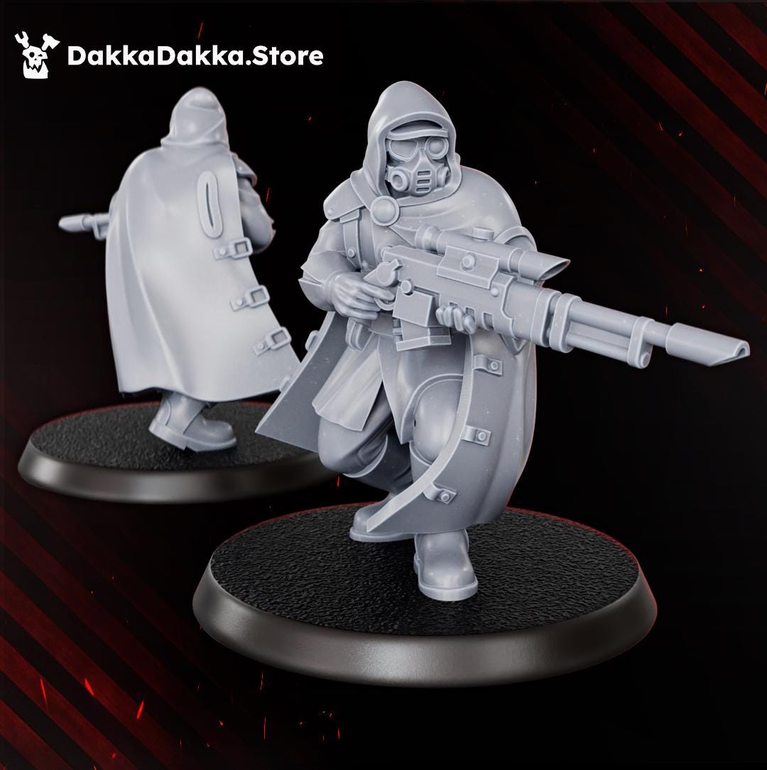Doomsday Infantry Squad | DakkaDakkaStore Resin Proxies for Table Top Wargaming