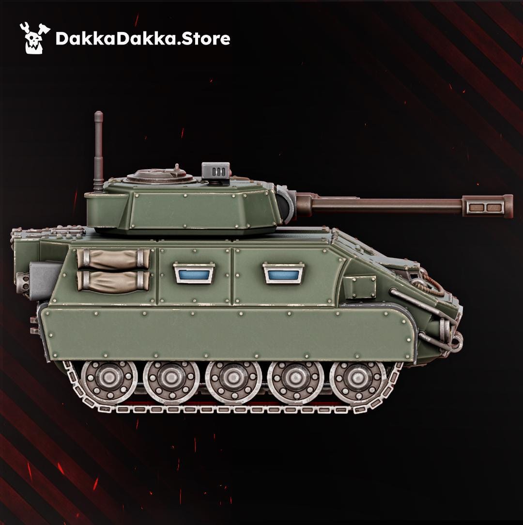 Saber WAV S-6 APC | DakkaDakka | 3d Printed Tabletop Wargames Model