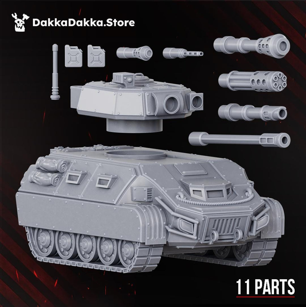 Saber WAV S-6 APC | DakkaDakka | 3d Printed Tabletop Wargames Model
