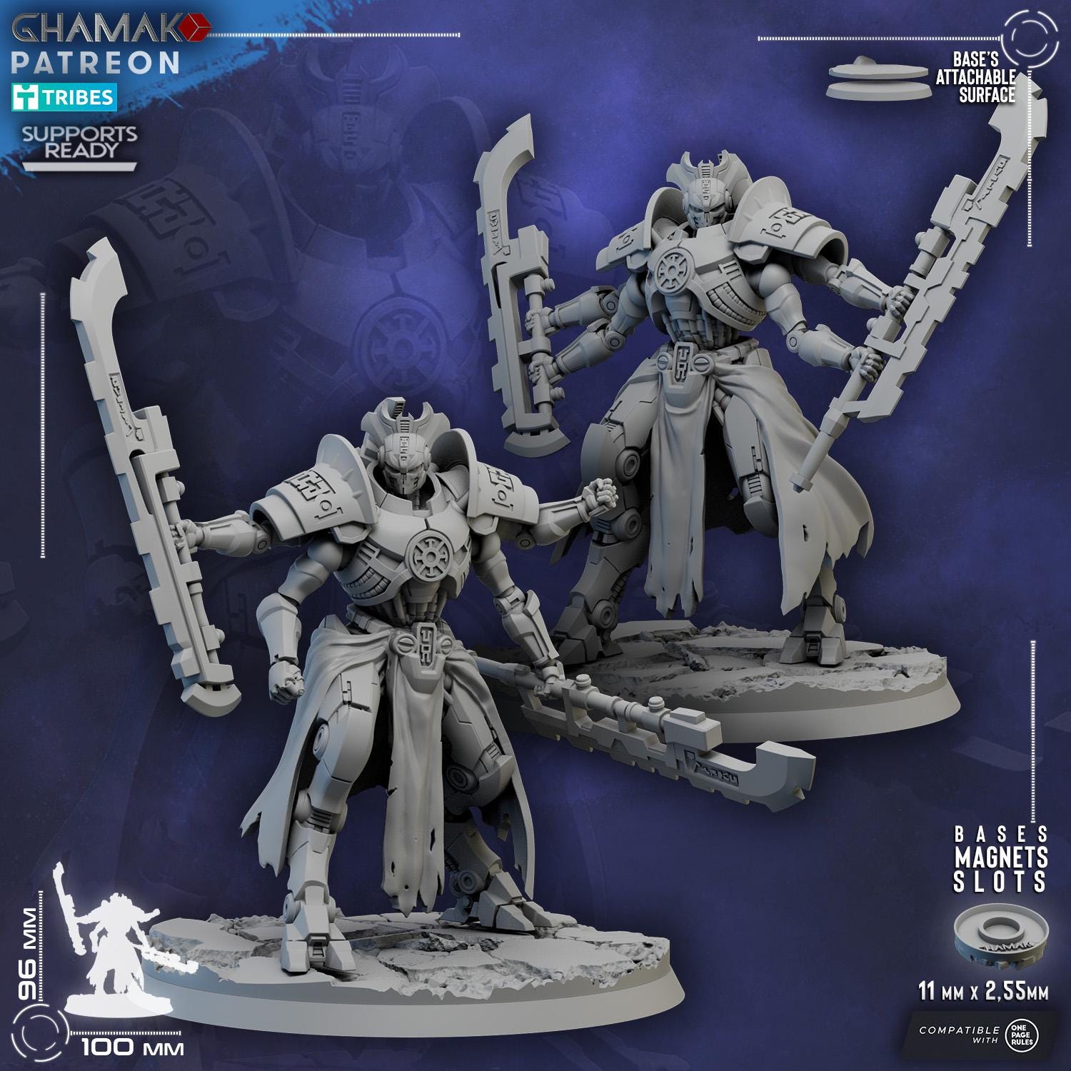 Annihilator Sentinel | Ghamak | 3d Printed Tabletop Wargames Models