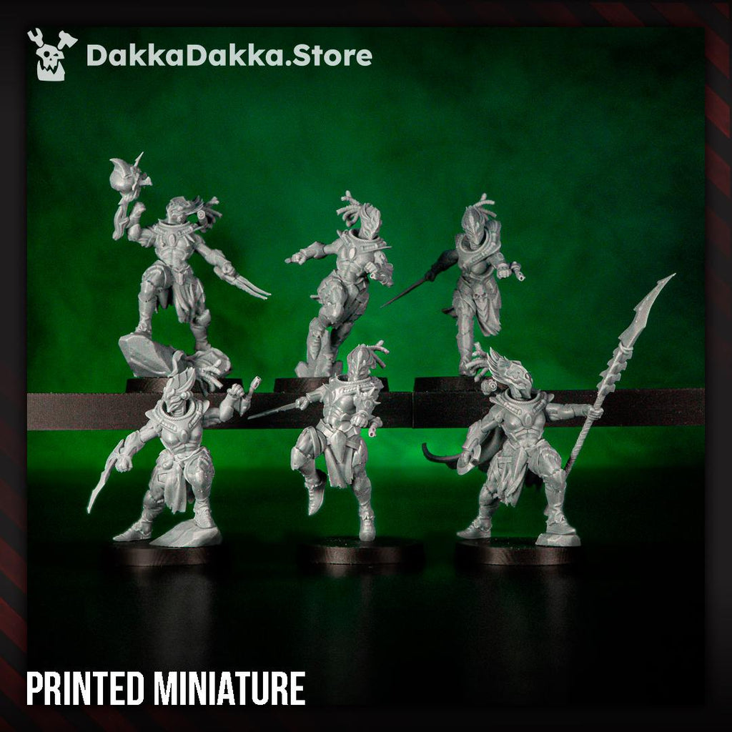 Spacelair Coven of Squallers Squad | DakkaDakka | 3d Printed Tabletop Wargames Miniatures