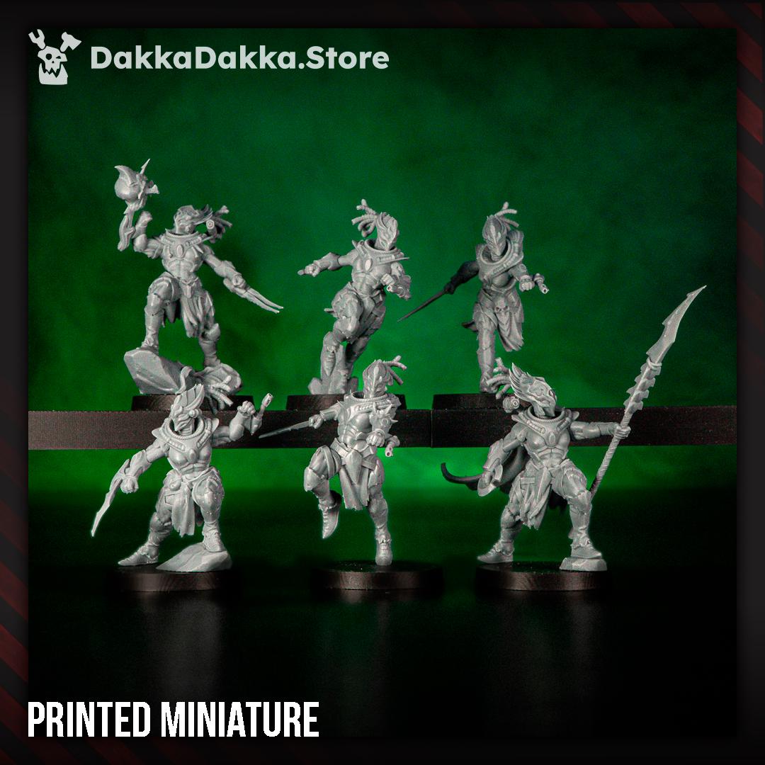 Spacelair Coven of Squallers Squad | DakkaDakka | 3d Printed Tabletop Wargames Miniatures
